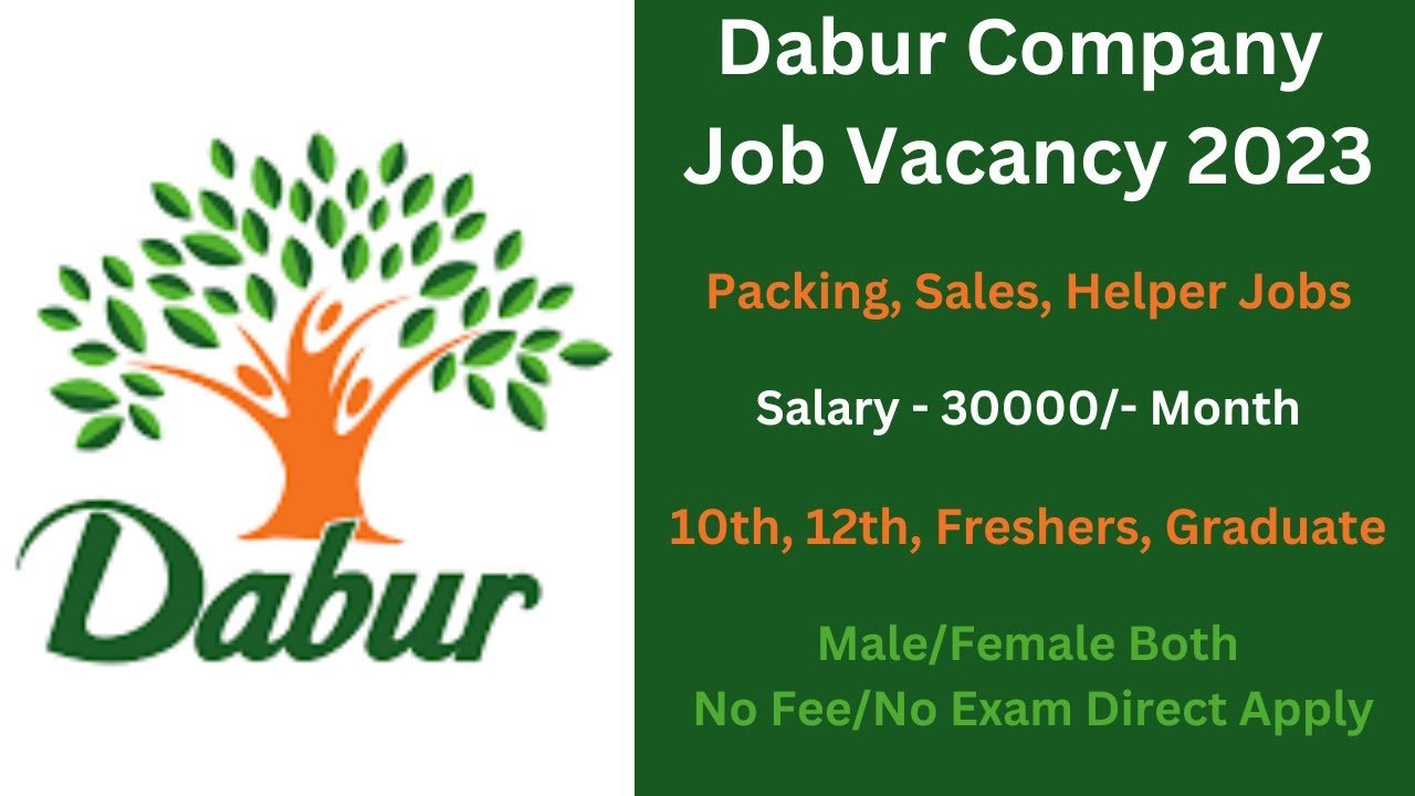 dabur company rudrapur job vacancy