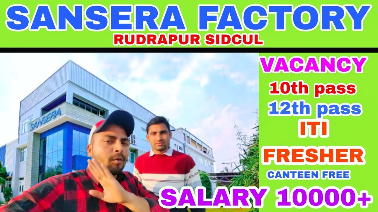 sansera company rudrapur vacancy for freshers