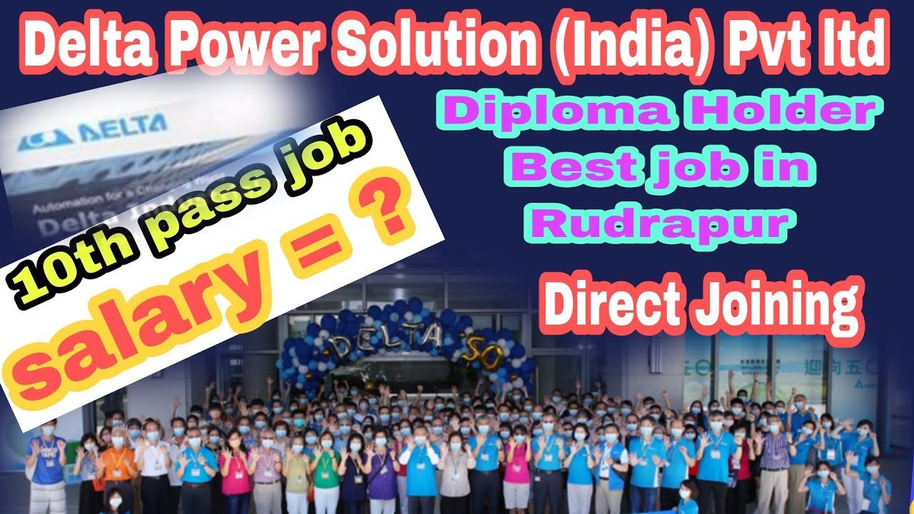 delta company rudrapur vacancy for freshers