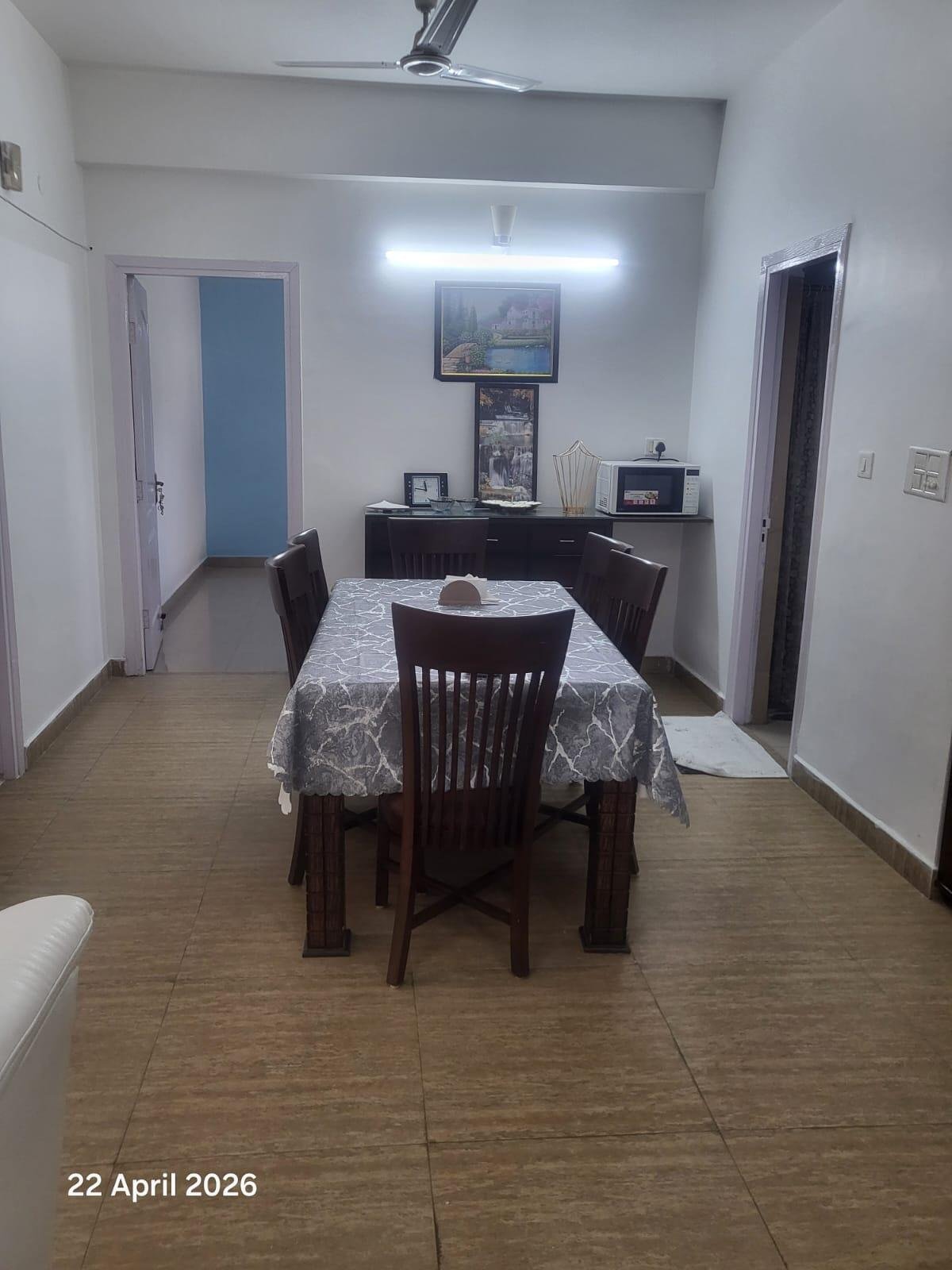 2BHK 2Baths Flat/Apartment for Rent in Eminent Aarogyam, Badheri Rajputan, Haridwar, Uttarakhand