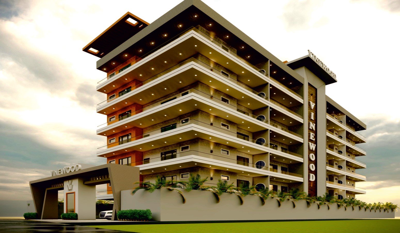 Vinewood Premium Luxury Apartments Jwalapur, Haridwar