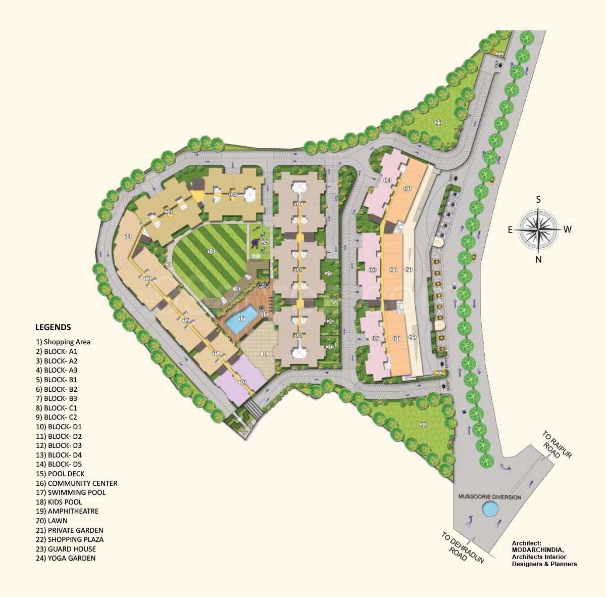 Flats for Resale in Pacific Hills Rajpur Road, Dehradun