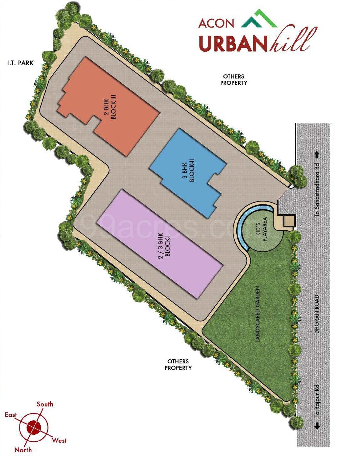 Acon Urban Hill Resale Flats in Govind Vihar Dehradun