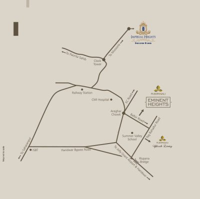 3 BHK Flats for resale in Pushpanjali Eminent Heights Dalanwala, Dehradun