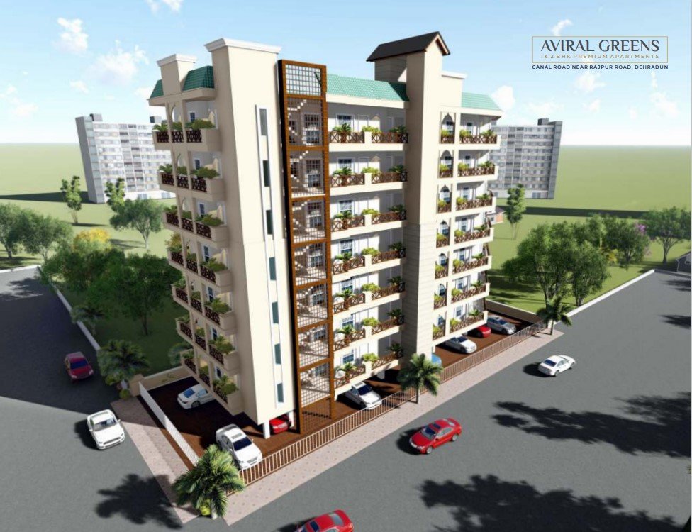 2 BHK Resale Flats in Aviral Greens, Rajpur Road Dehradun