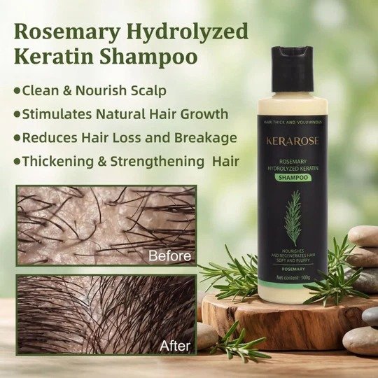 kerarose rosemary shampoo for hair growth