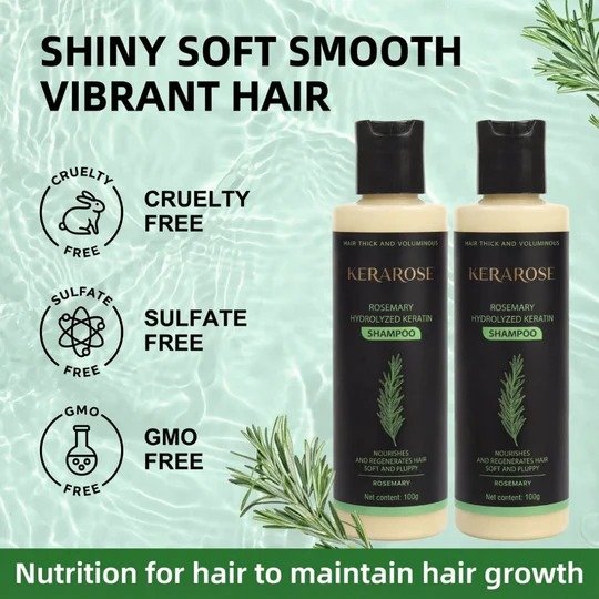 kerarose rosemary shampoo for hair growth
